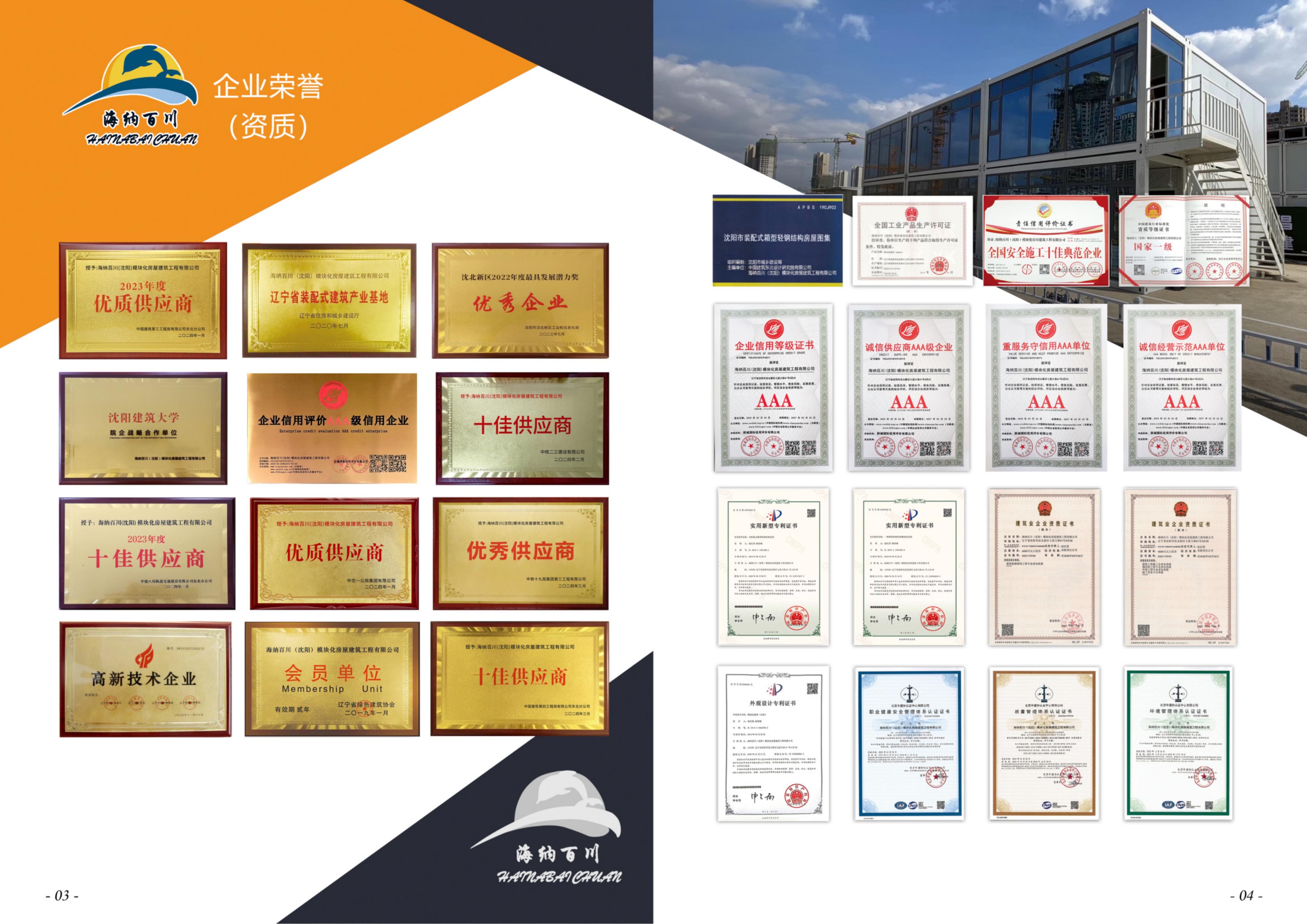 锦州打包箱式房